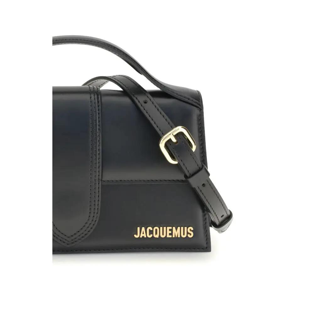 Sac à main Jacquemus Bos Taurus en cuir de veau noir