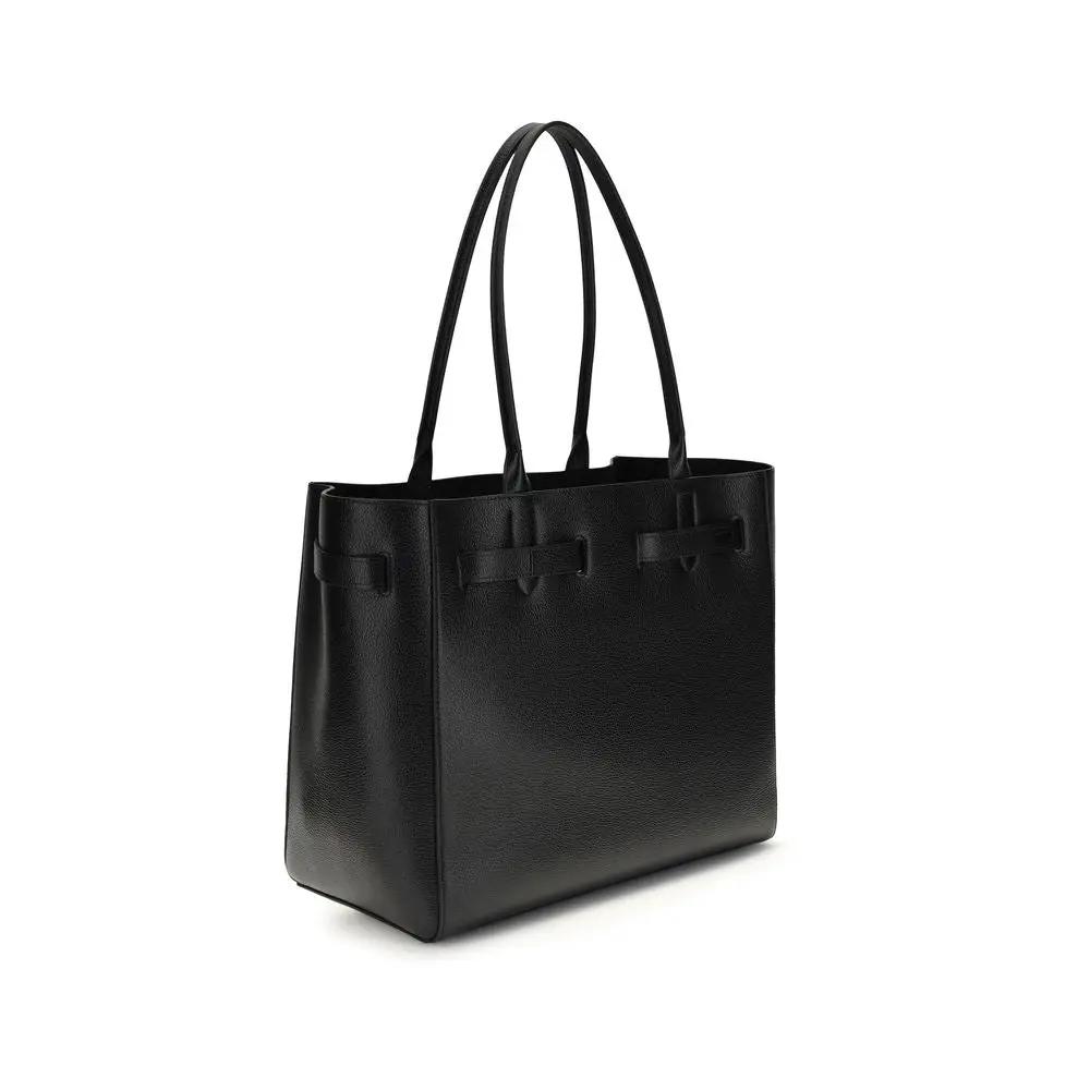 Sac bandoulière Tom Ford Bos Taurus en cuir de veau noir