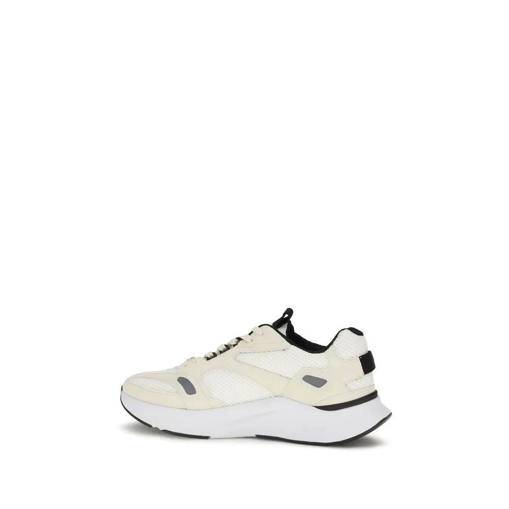 Baskets basses Valentino Garavani en tissu blanc