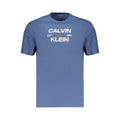 Calvin Klein Blue Cotton Men's T-Shirt