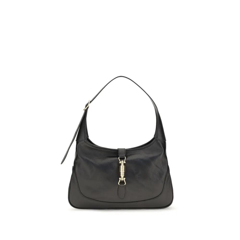 Gucci Black Calf Leather Bos Taurus Handbag