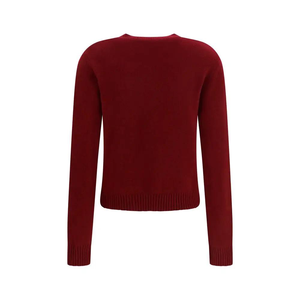 Lisa Yang Bordeaux Cashmere Sweater