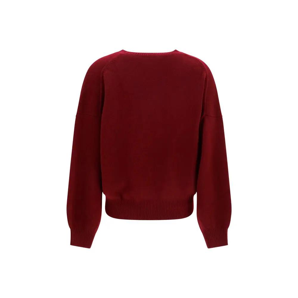 Lisa Yang Bordeaux Cashmere Sweater