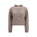 Lisa Yang Beige Cashmere Cardigan