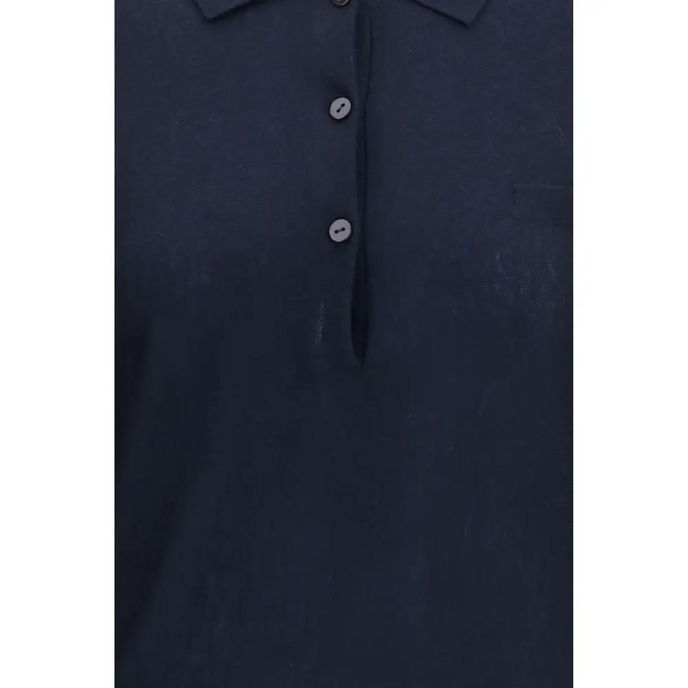 Lisa Yang Blue Cashmere Sweater