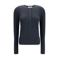Lisa Yang Gray Cotton Sweatshirt