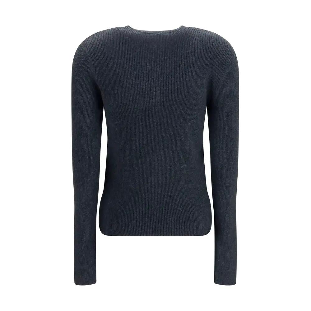Lisa Yang Gray Cotton Sweatshirt