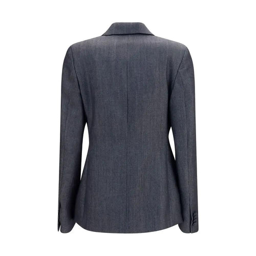 Balenciaga Blazer en Laine Grise Aries