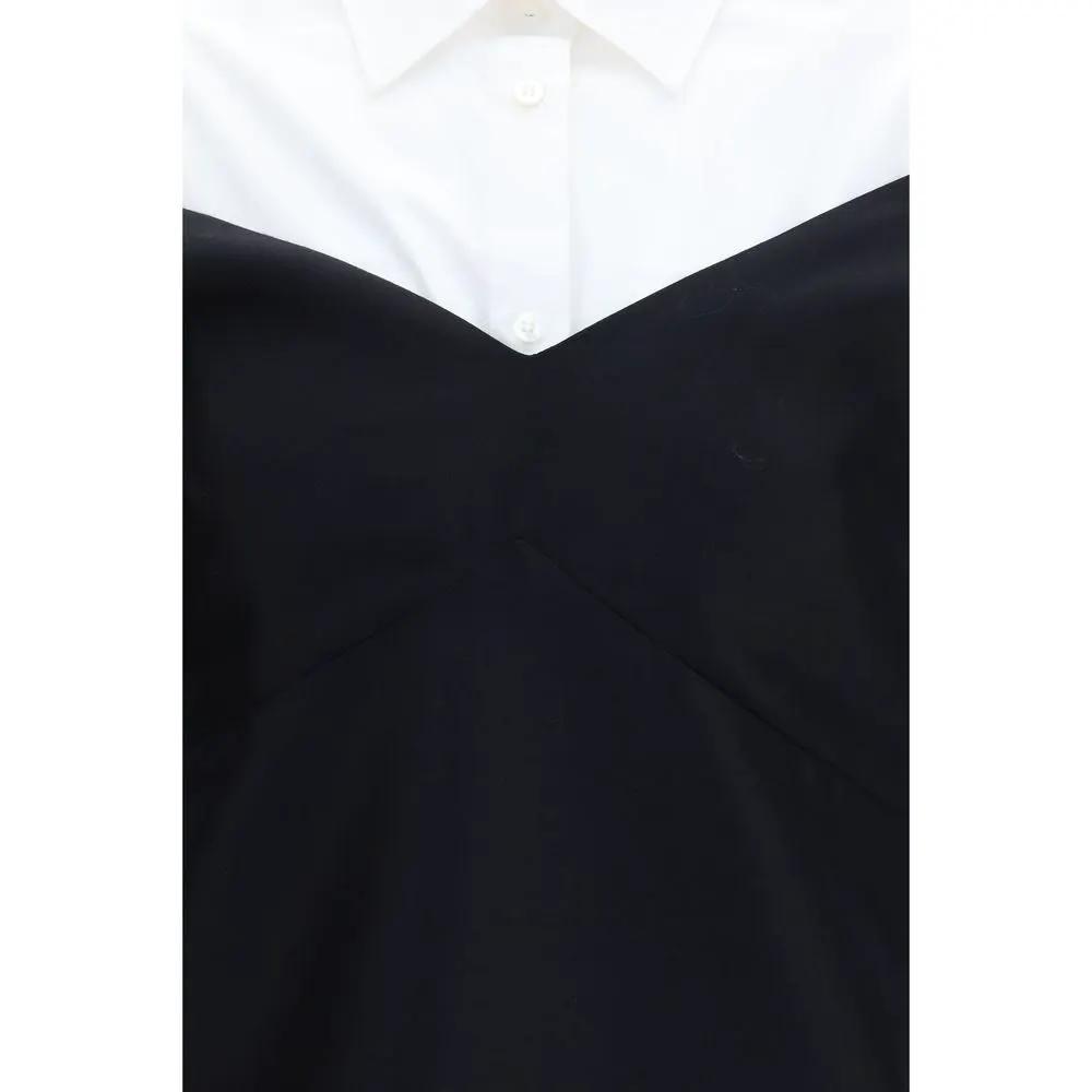 Robe Décontractée Balenciaga Oves Aries en Laine Noire