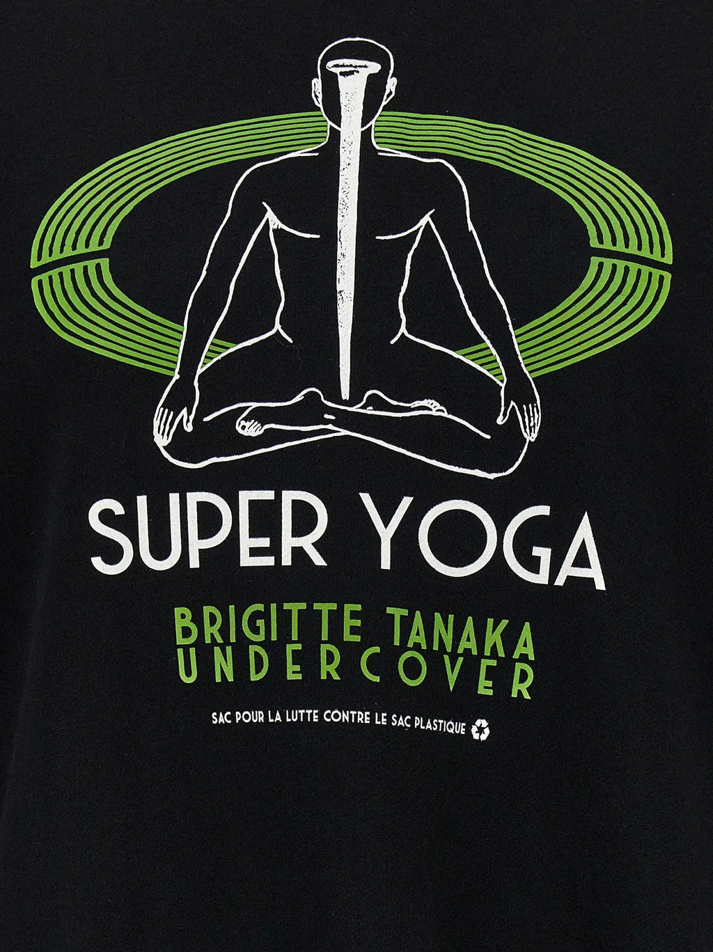 Undercover Black Cotton Sweatshirt