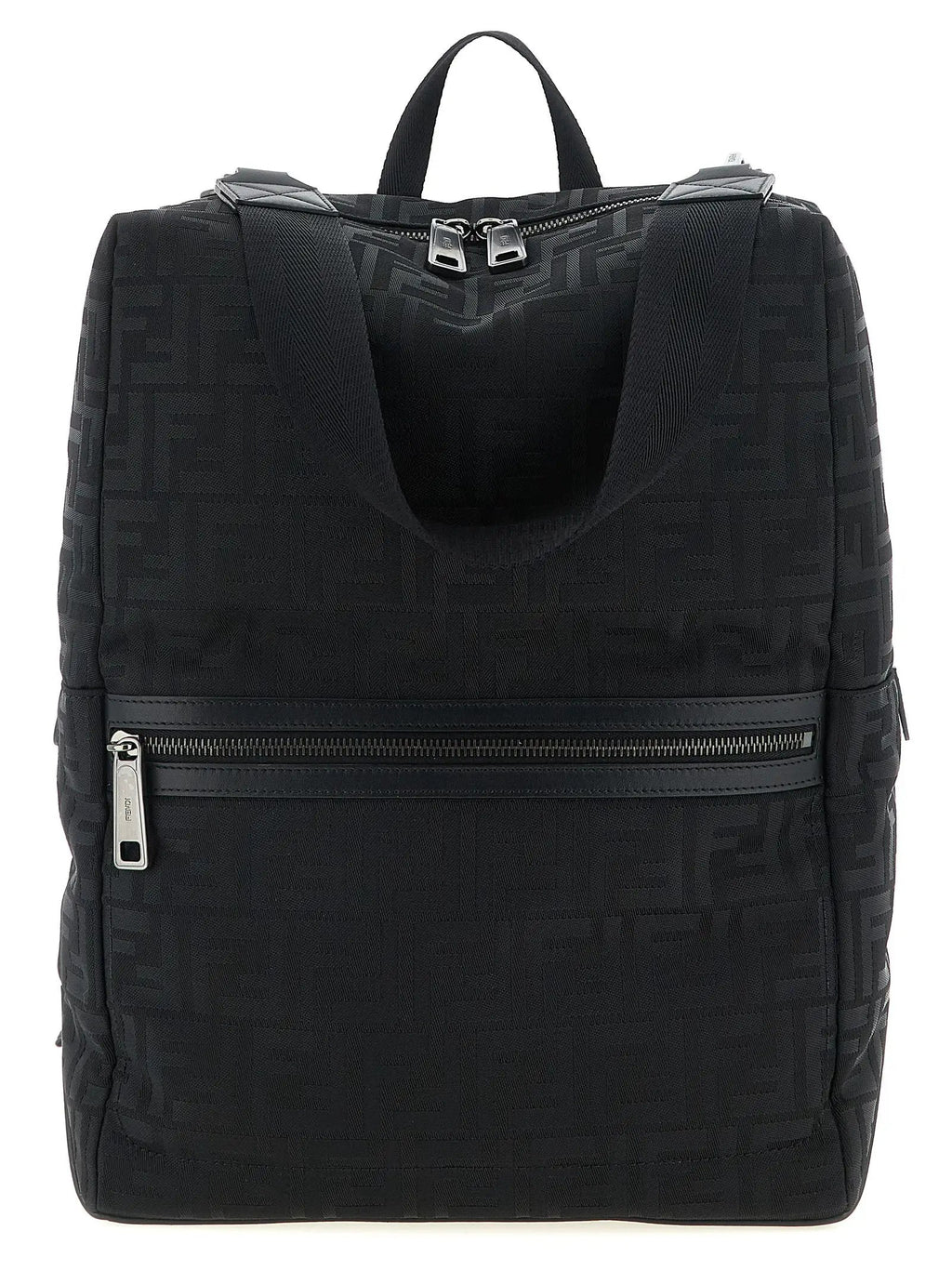 Fendi Black Polyamide Backpack