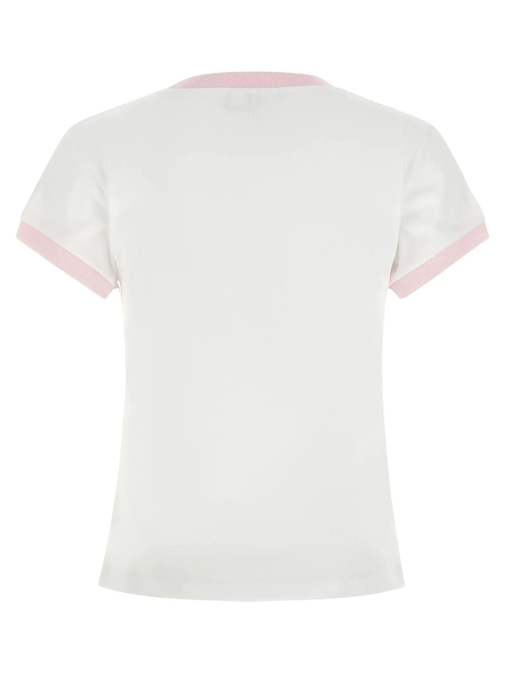 Ganni White Organic Cotton T-Shirt