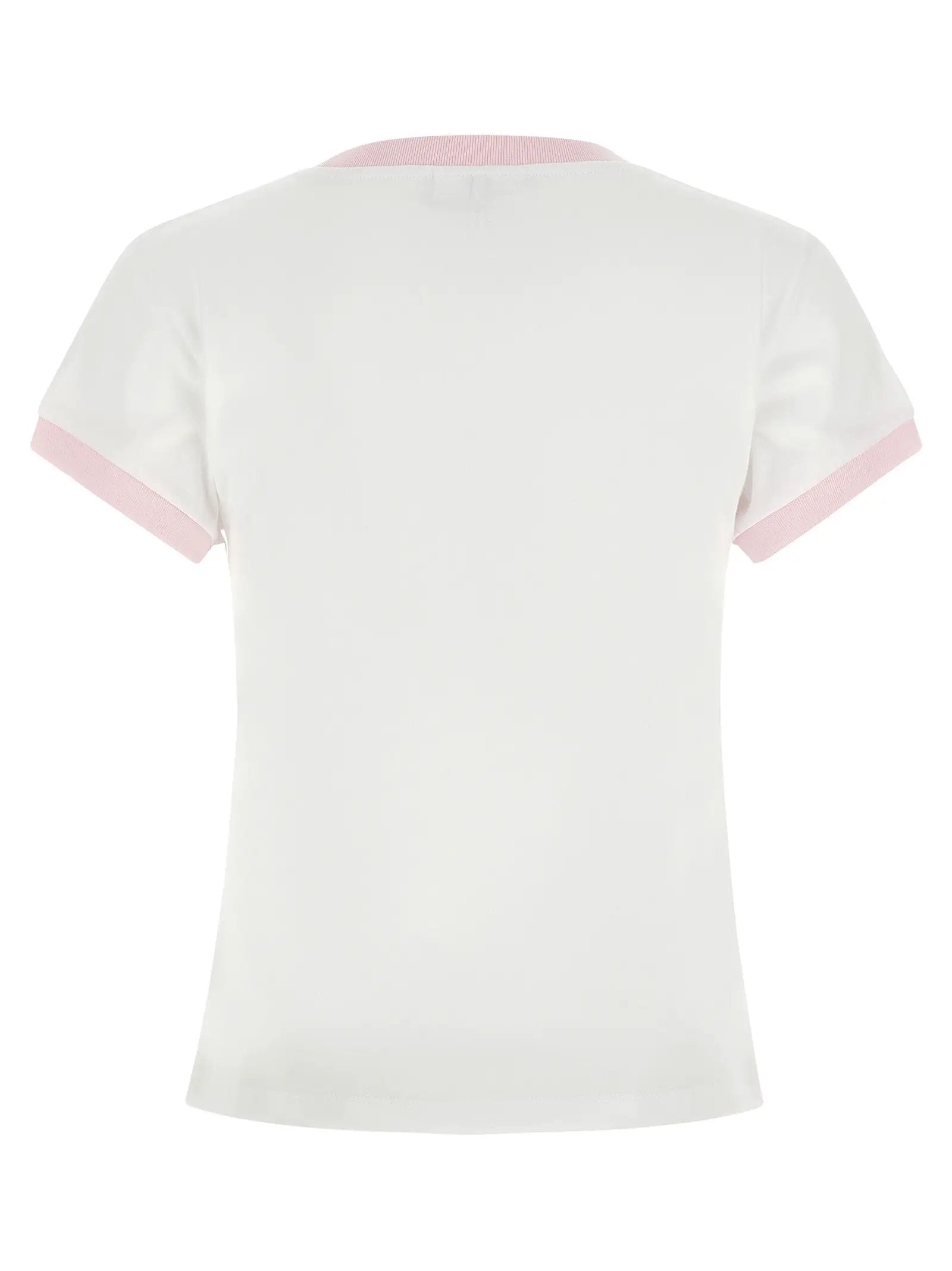 Ganni White Organic Cotton T-Shirt