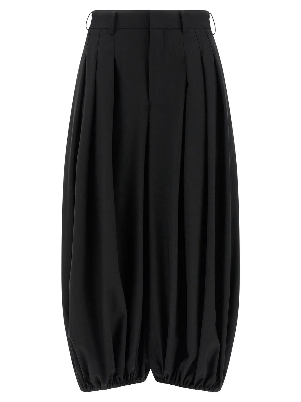 Comme Des Garçons Black Wool Pants