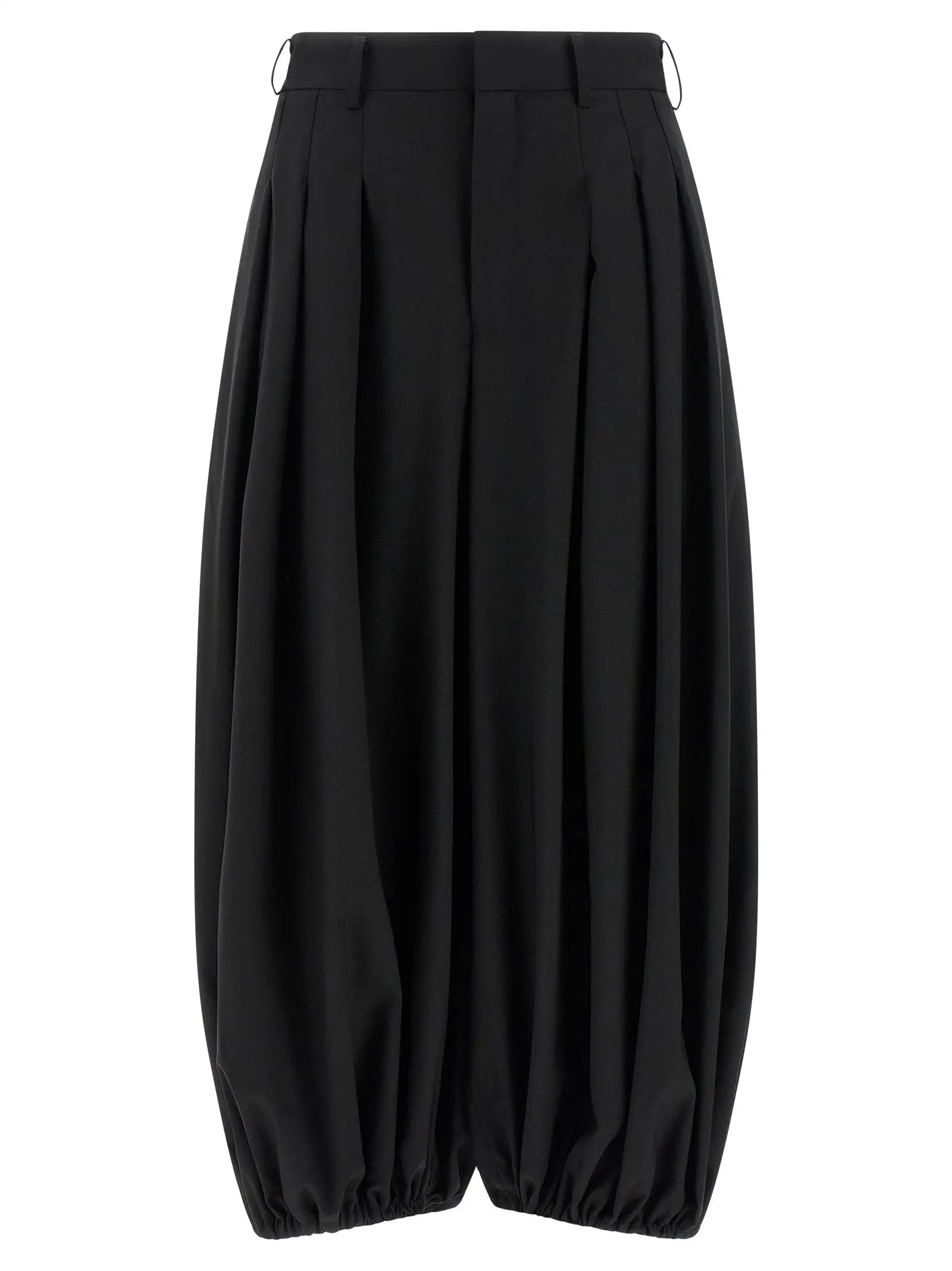 Comme Des Garçons Black Wool Pants