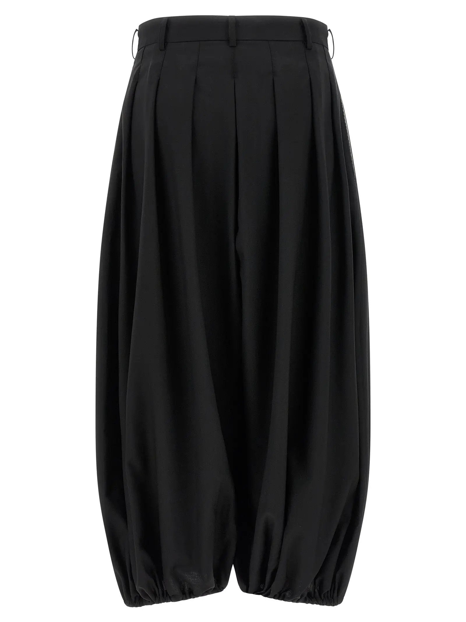 Comme Des Garçons Black Wool Pants