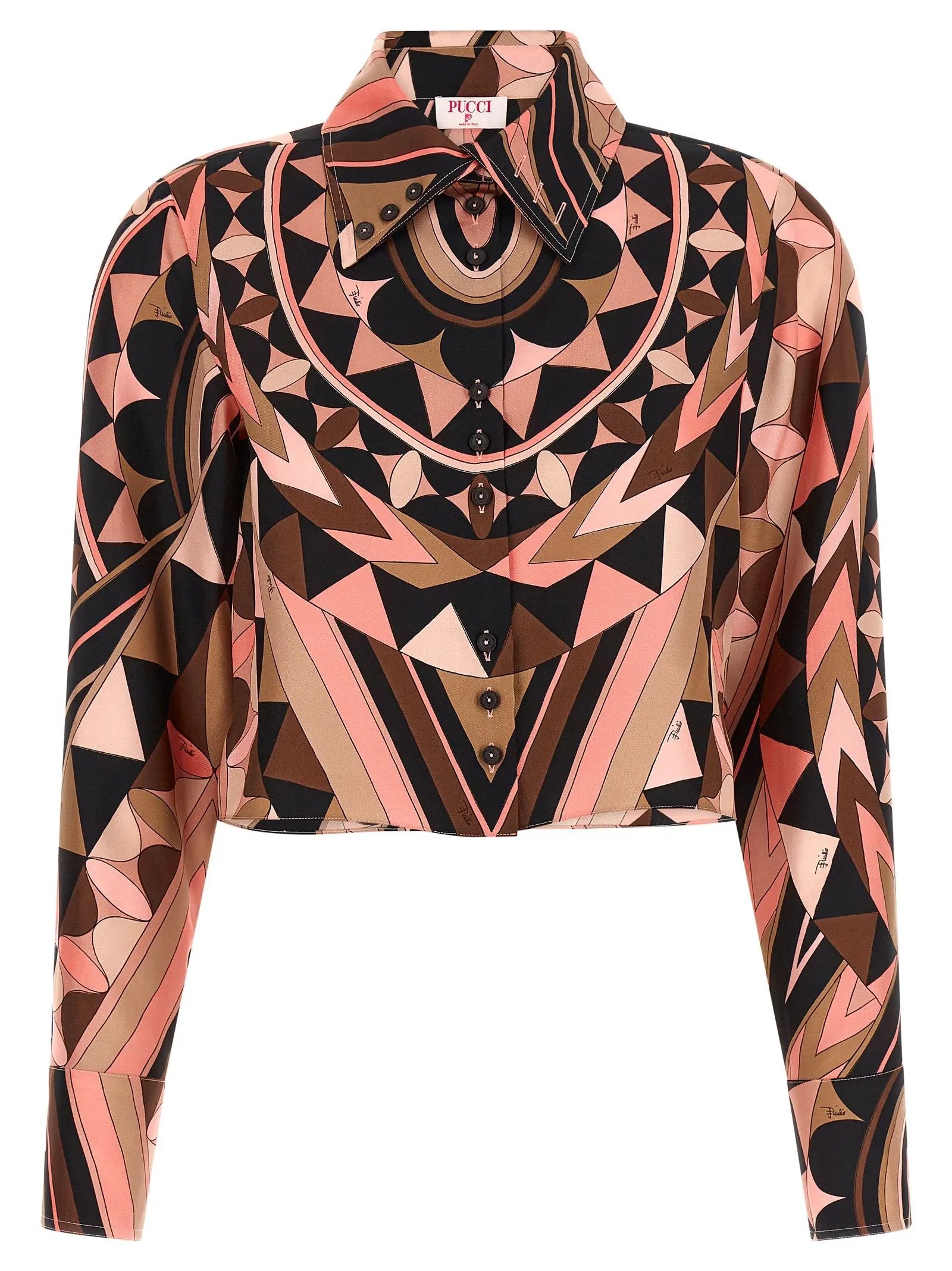 Emilio Pucci Multicolor Silk Blouse