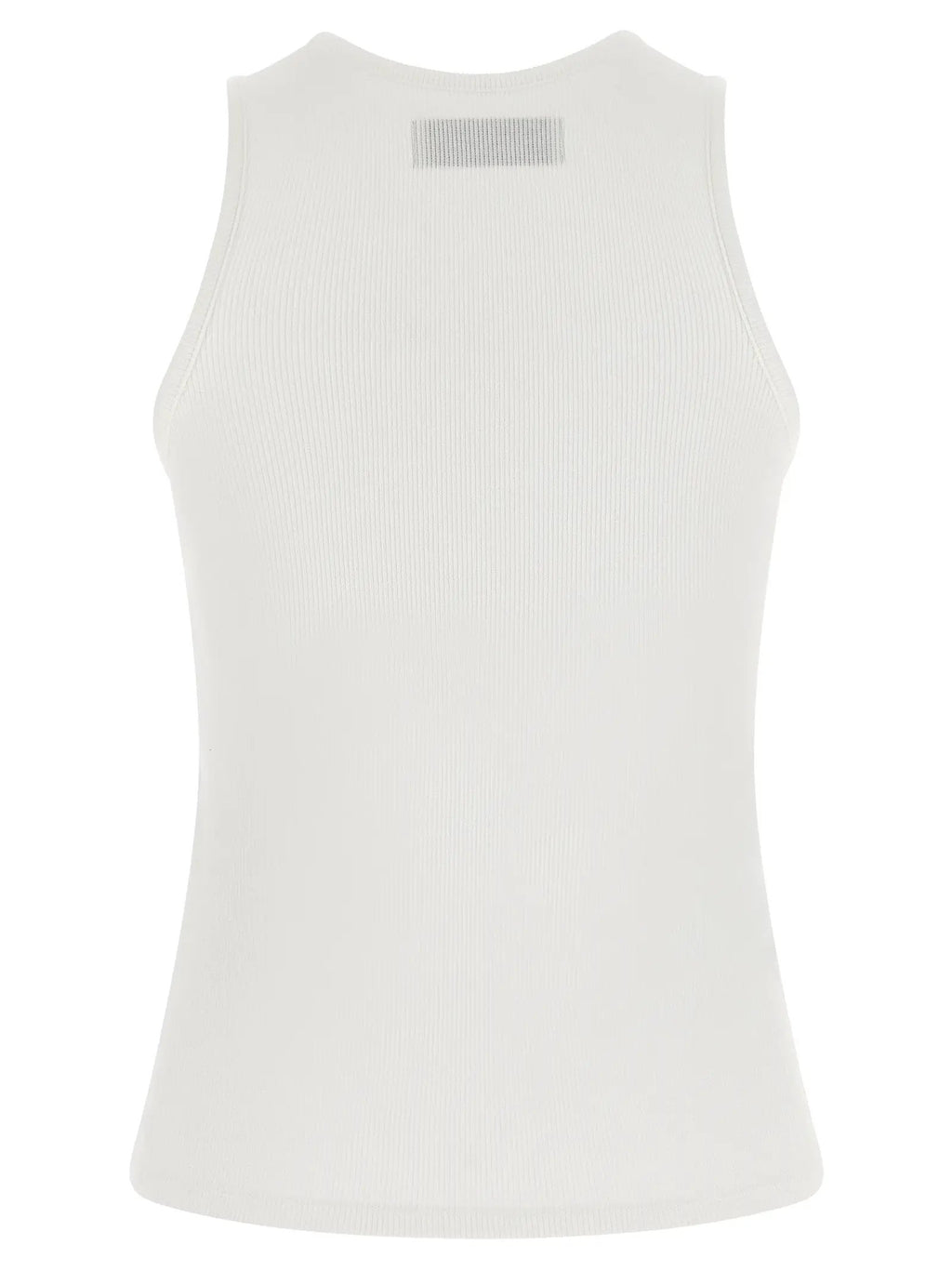 Vivienne Westwood White Cotton Sleeveles T-Shirt