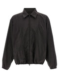 SSSTEIN Brown Silk Shell Jacket