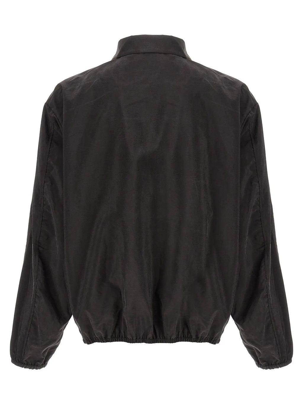 SSSTEIN Brown Silk Shell Jacket