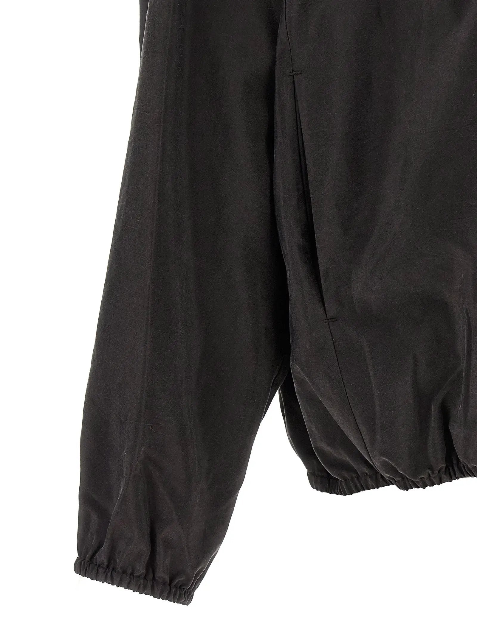 SSSTEIN Brown Silk Shell Jacket