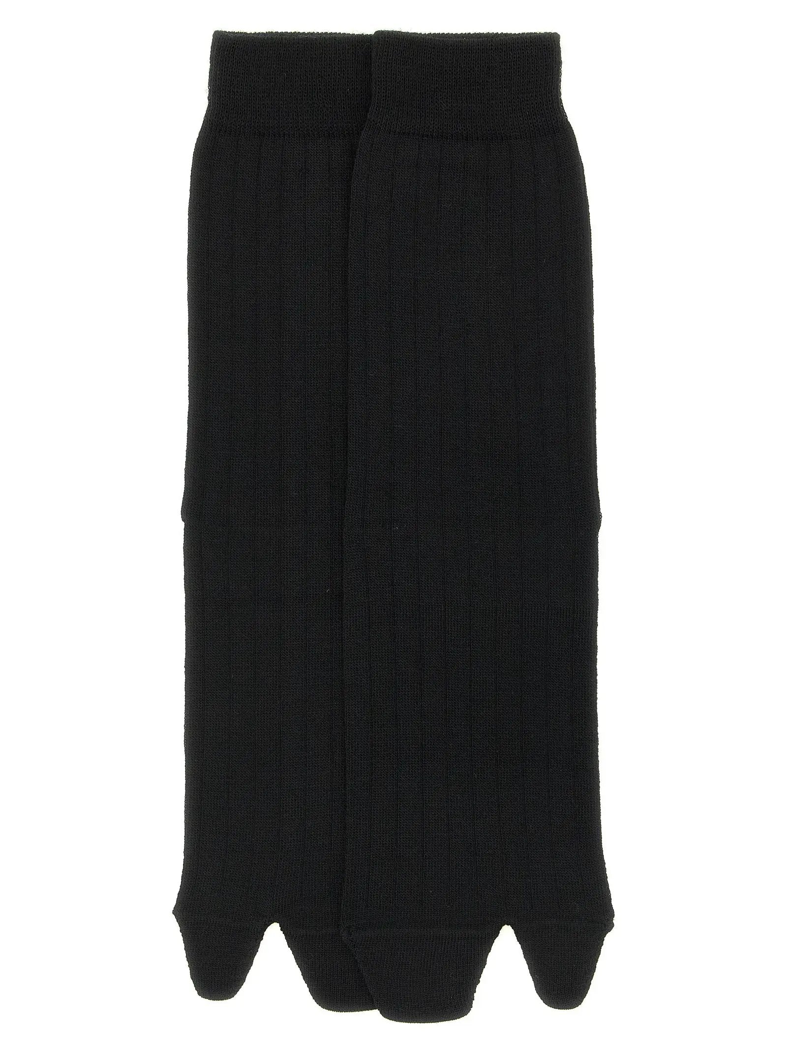 Maison Margiela Black Wool Socks