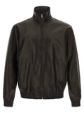 Valentino Garavani Black Calfskin Leather Jacket