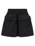 Diesel Black Polyamide Long Skirt