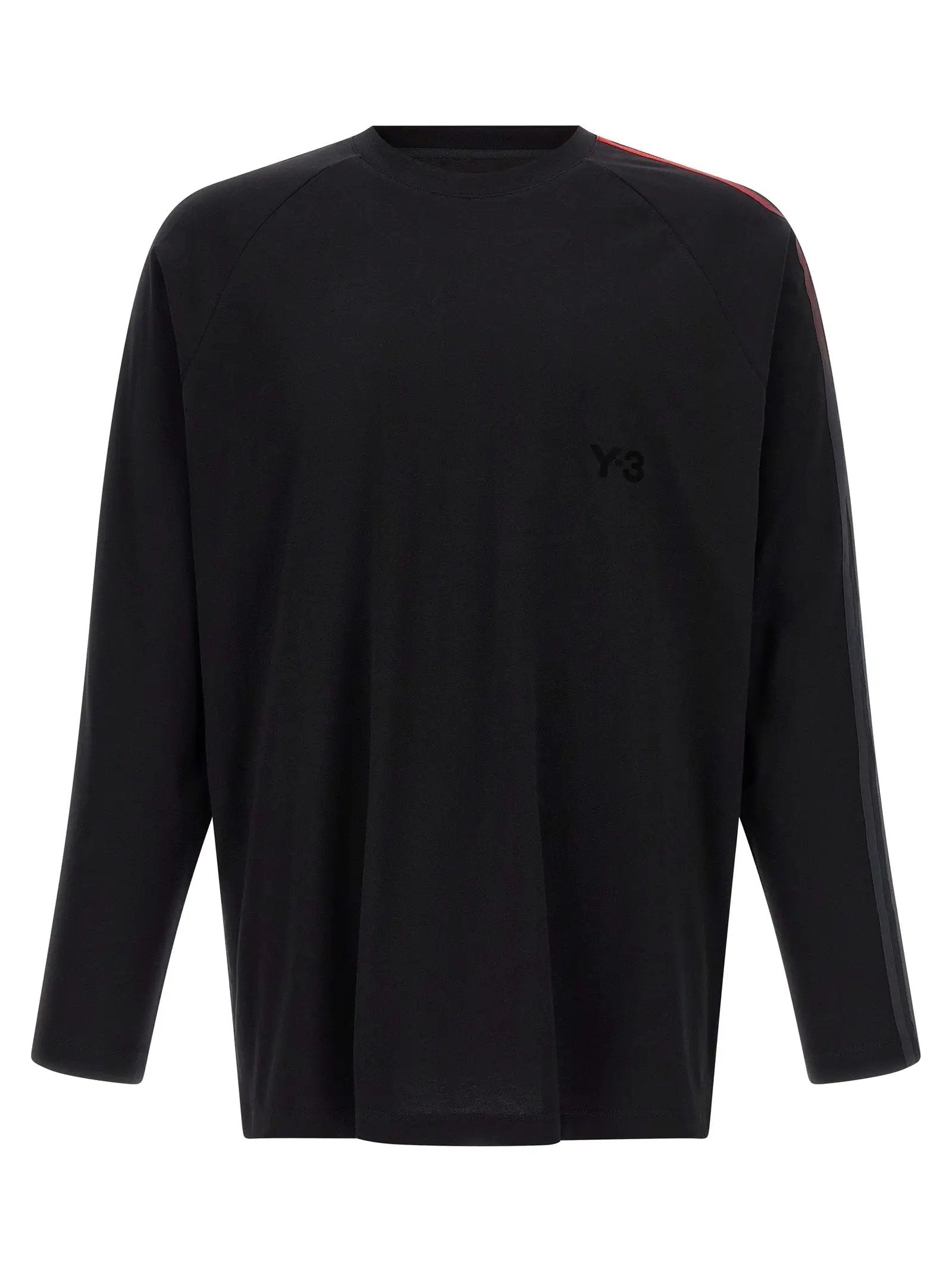 Y-3 Black Cotton T-Shirt
