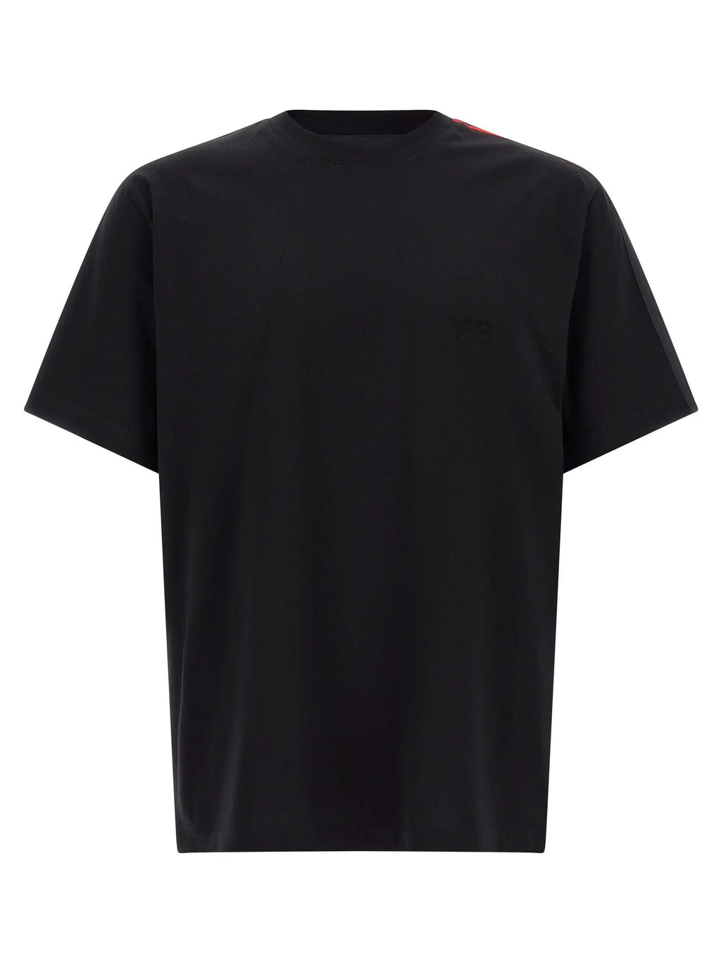 Y-3 Black Cotton T-Shirt