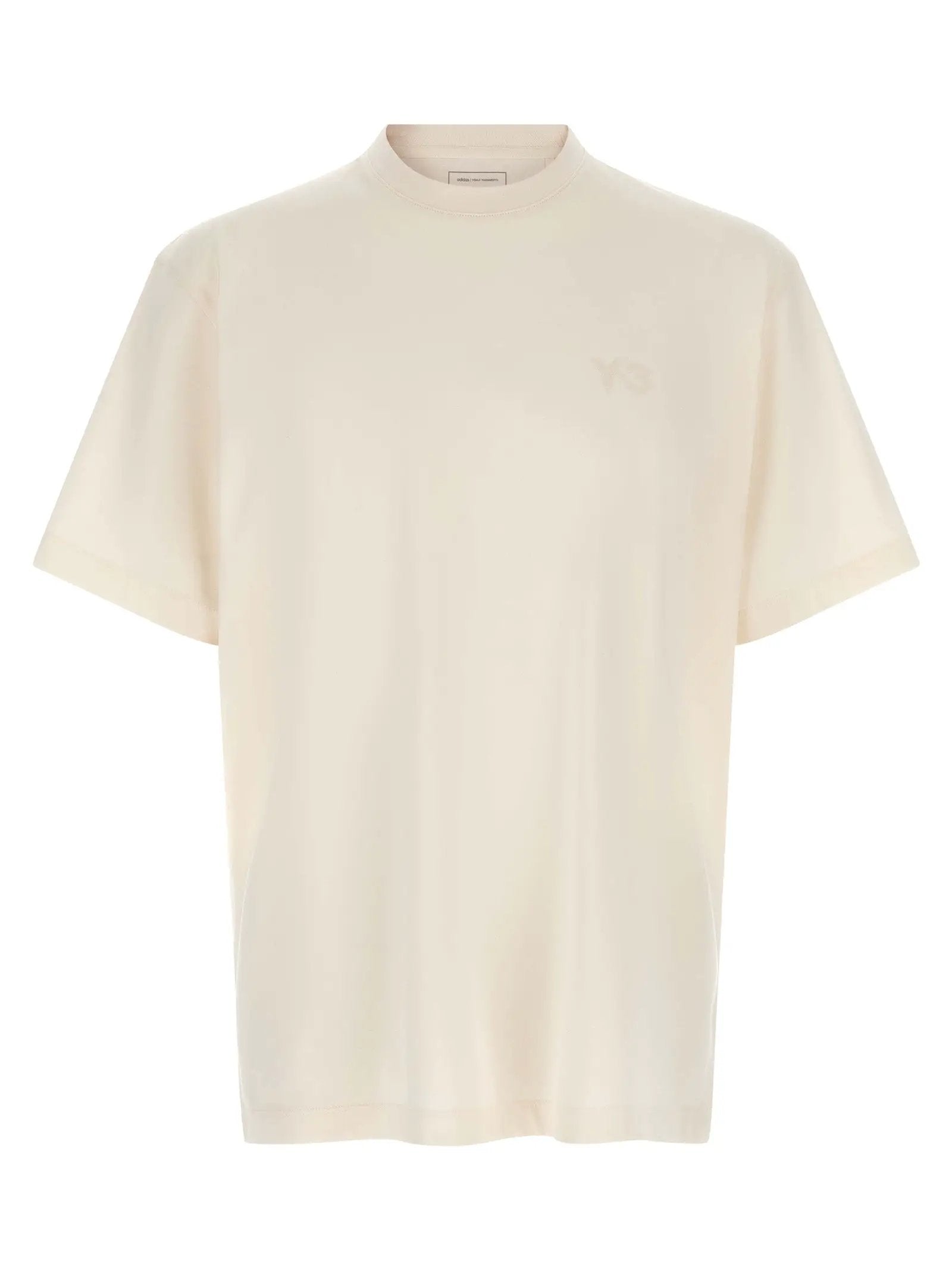 Y-3 White Cotton T-Shirt