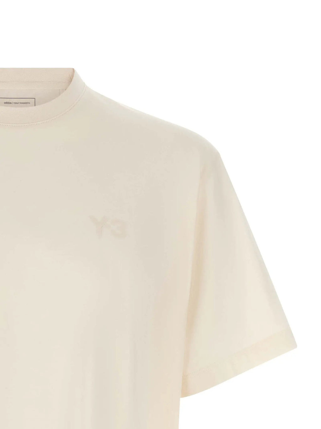 Y-3 White Cotton T-Shirt