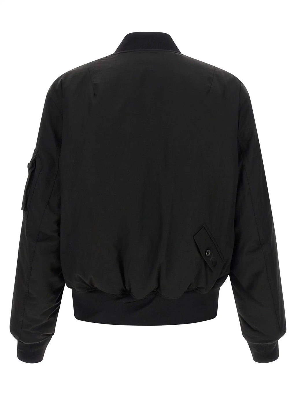 Y-3 Black Polyamide Bomber