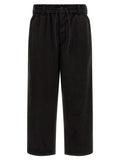 Y-3 Black Recycled Polyester Joggers (Workout Pants)