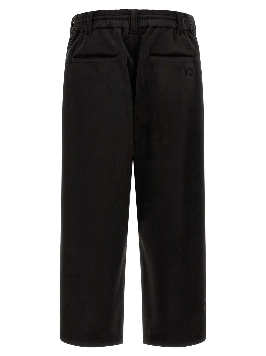 Y-3 Black Recycled Polyester Joggers (Workout Pants)