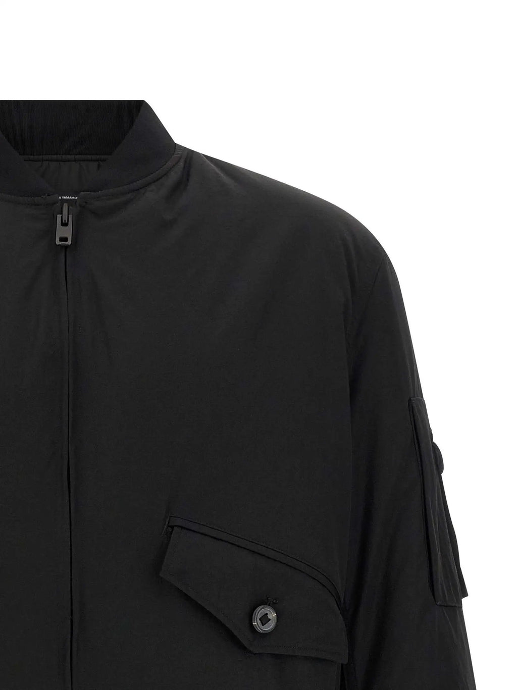 Y-3 Black Polyamide Bomber