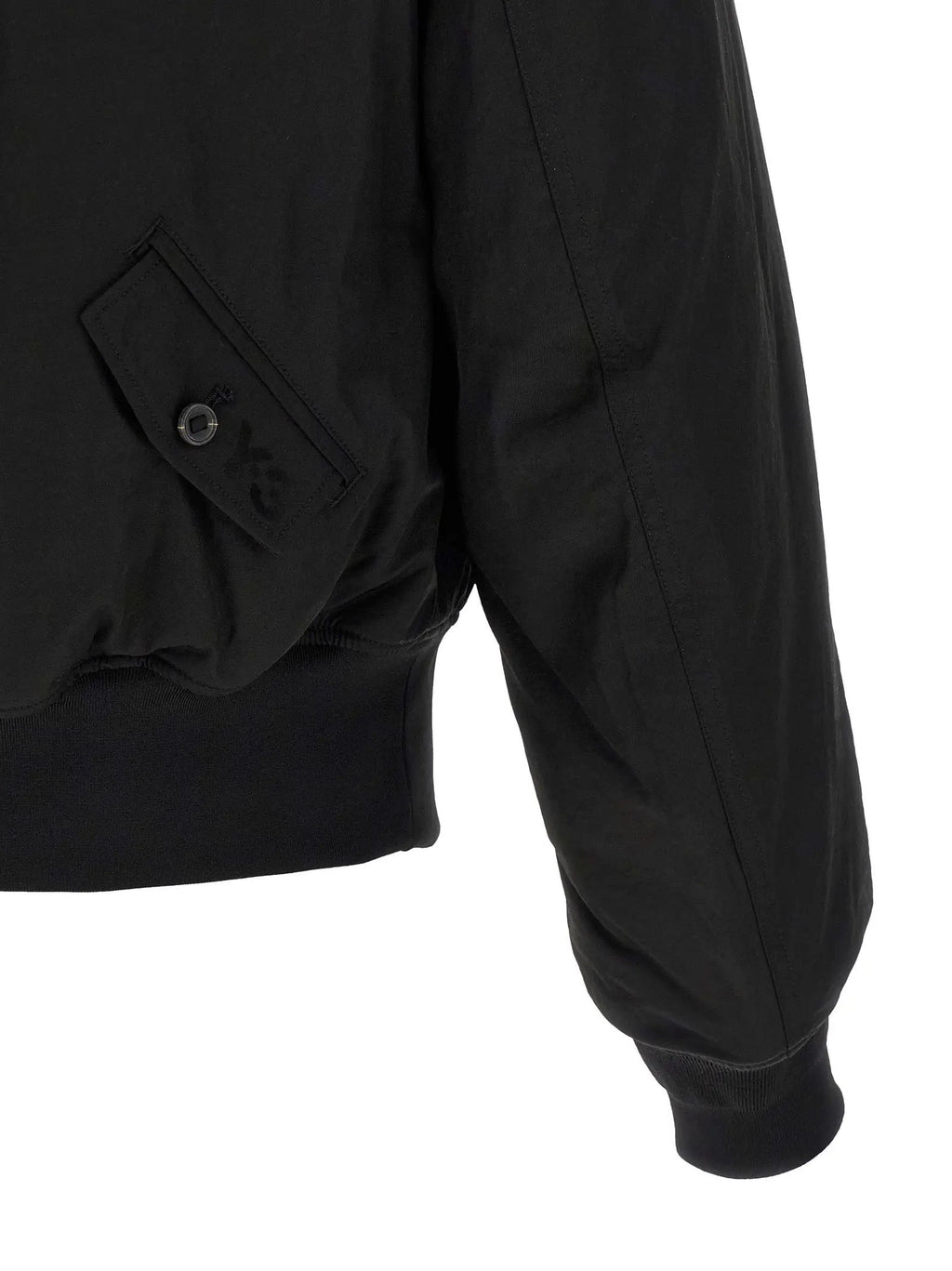 Y-3 Black Polyamide Bomber