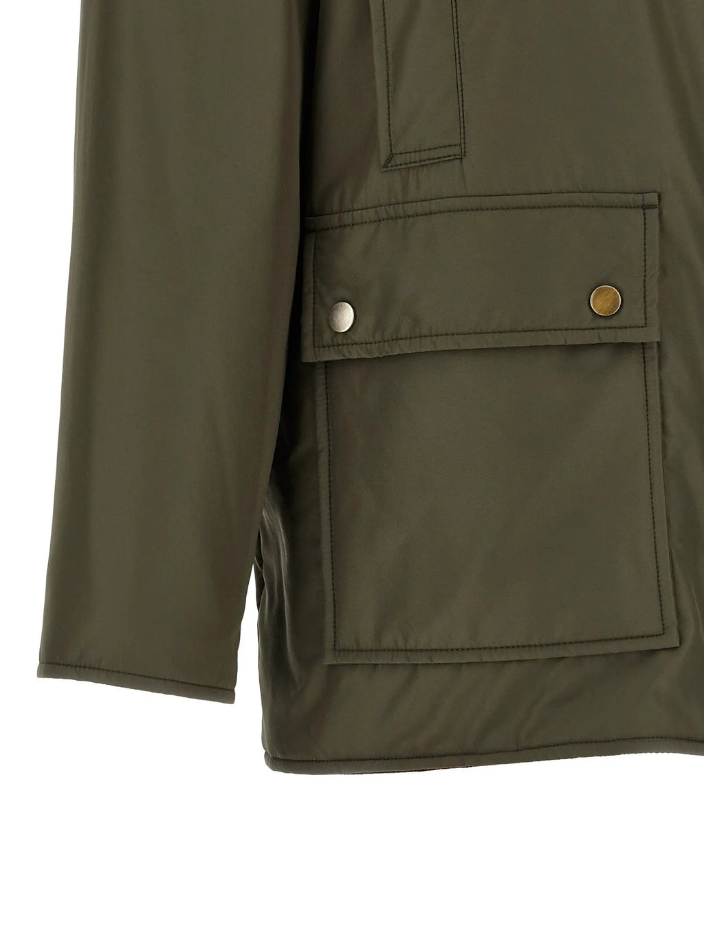 Maison Margiela Bicolor Polyester Parka