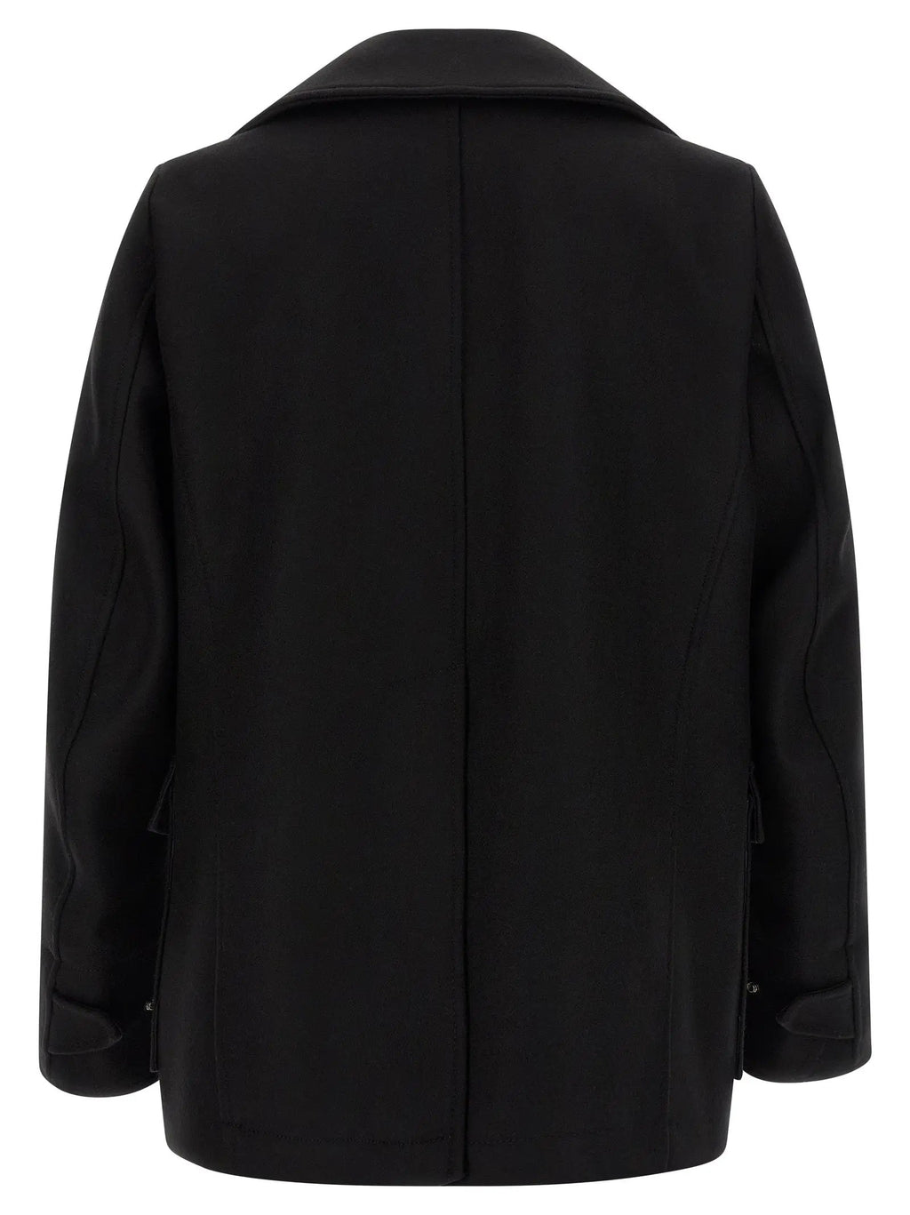 Dsquared² Black Wool Coat
