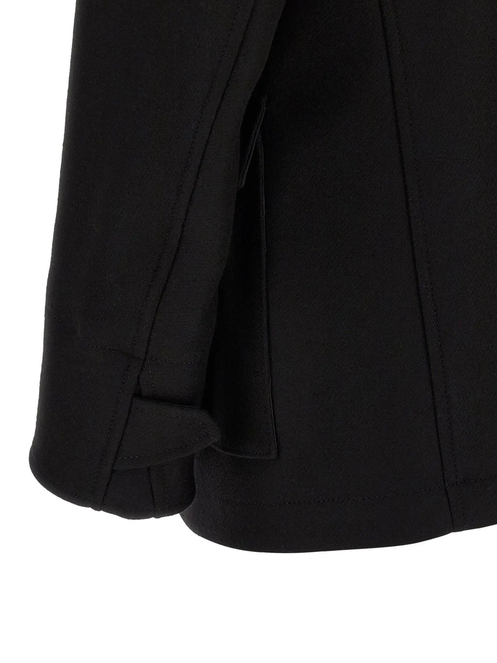 Dsquared² Black Wool Coat