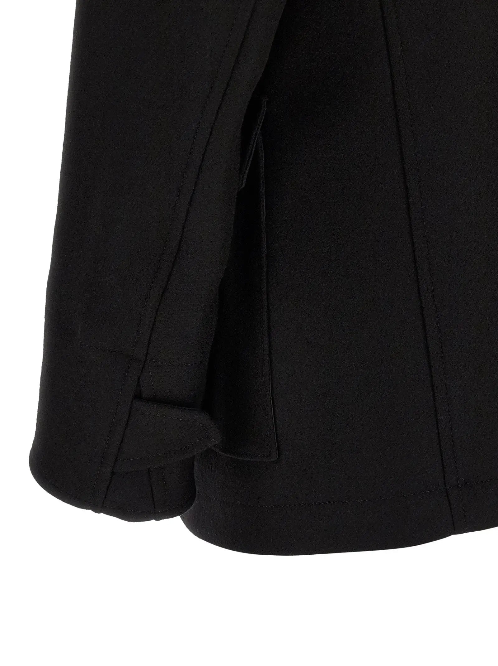 Dsquared² Black Wool Coat