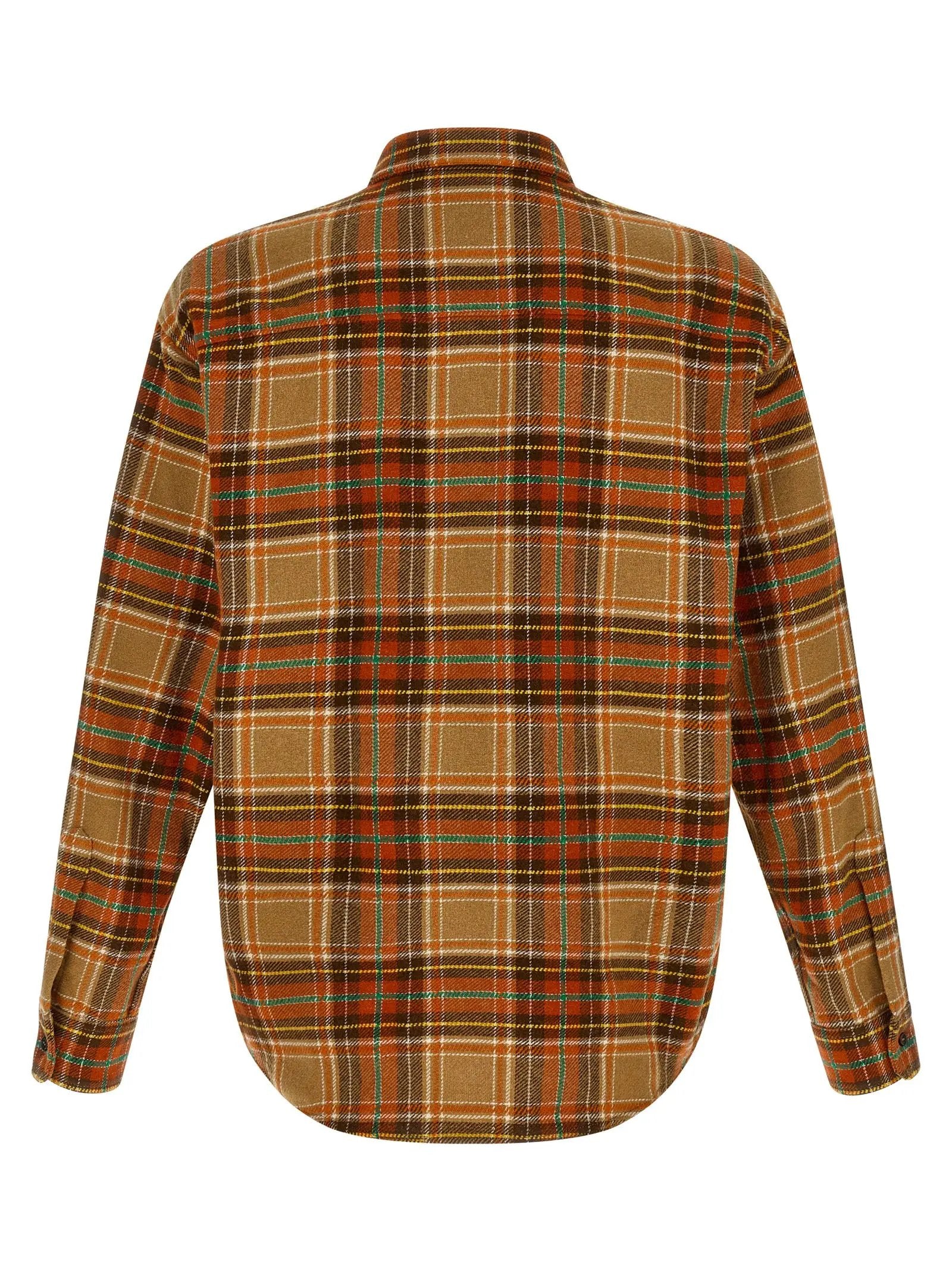 Dsquared² Orange Marabou Blouse