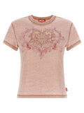 Diesel Multicolor Polyester T-Shirt