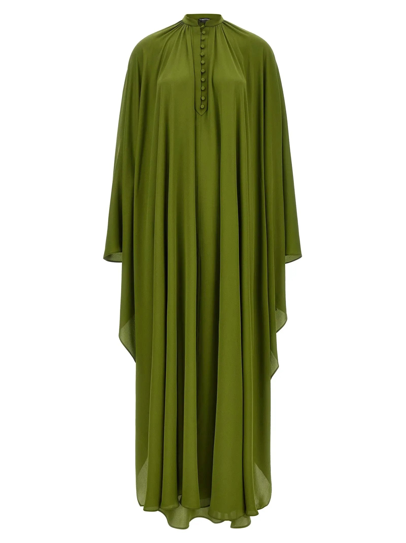 Tom Ford Bicolor Silk Long Dress