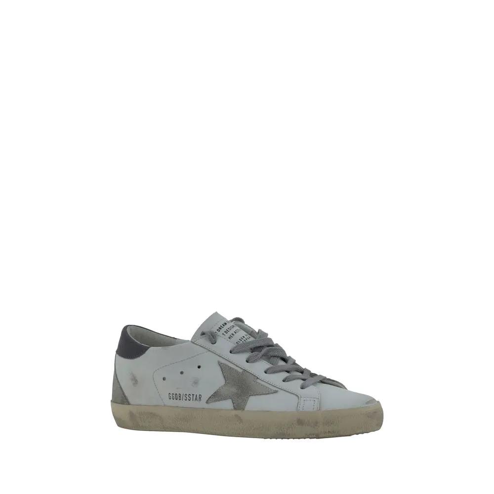 Golden Goose Golden Goose White Goatskin Sneakers
