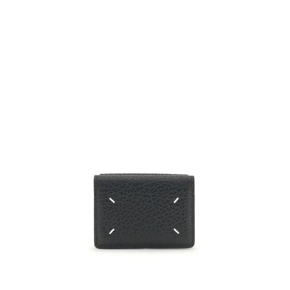 Maison Margiela Maison Margiela Black Calf Leather Bos Taurus Wallet