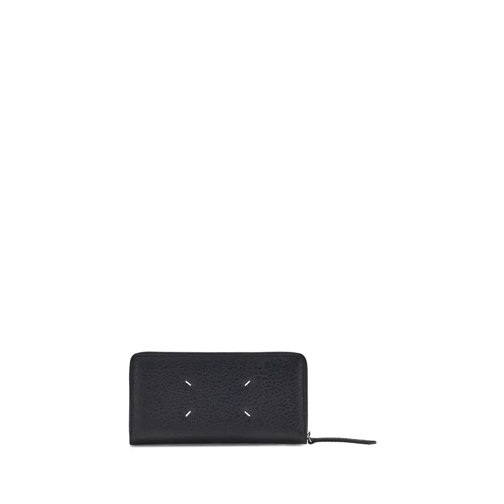 Maison Margiela Maison Margiela Black Calf Leather Bos Taurus Wallet
