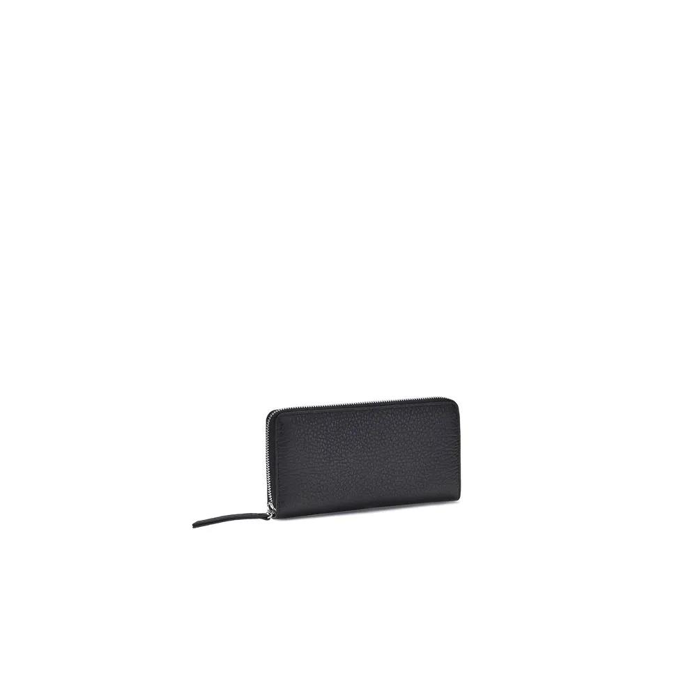 Maison Margiela Maison Margiela Black Calf Leather Bos Taurus Wallet