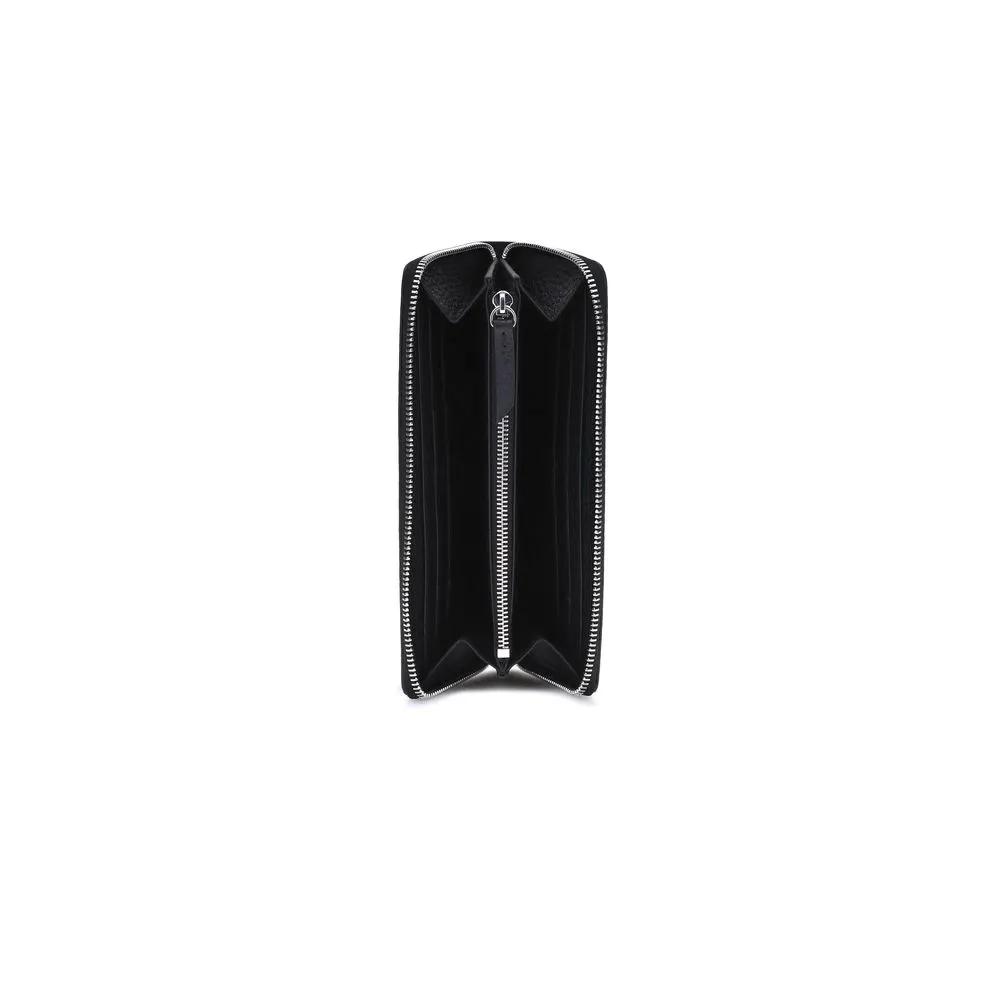 Maison Margiela Maison Margiela Black Calf Leather Bos Taurus Wallet
