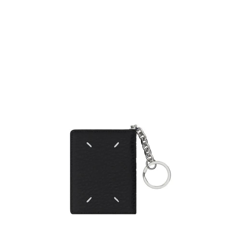 Maison Margiela Maison Margiela Black Calf Leather Bos Taurus Keychain
